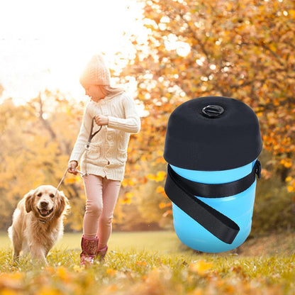 Dog Travel Kettle Portable Kettle Pet Outdoor Drinking Water Accompanying Cup