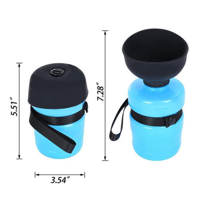 Dog Travel Kettle Portable Kettle Pet Outdoor Drinking Water Accompanying Cup
