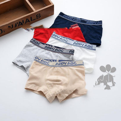 Children's Underwear Boys Baby Cotton ABC Letters 5