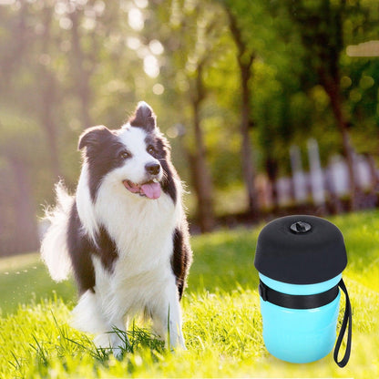 Dog Travel Kettle Portable Kettle Pet Outdoor Drinking Water Accompanying Cup