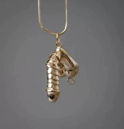 Mens Halloween Weird Personality Pendant Necklace Fashion Jewelry